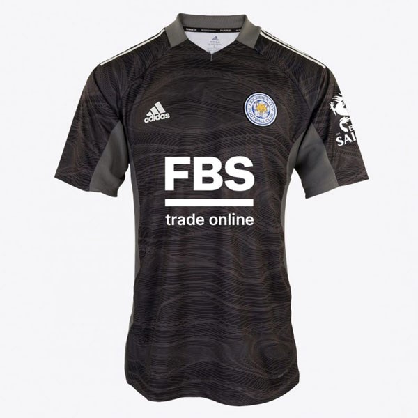 Thailand Trikot Leicester City Torwart 2021-22 Schwarz